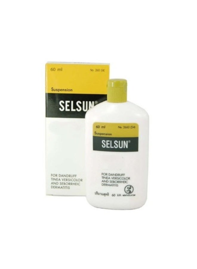 Selsun Anti-Dandruff Shampoo 60ml – Helps Control Dandruff with Gentle Moisturizing Care - Image 1