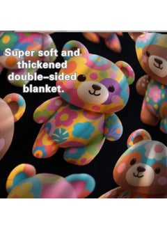 General Baby and children's cartoon flannel thin blanket (warm and comfortable, suitable for sleep, games) 70cm*100cm - 435  - Image 4