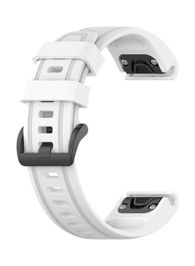 NIBEMINENT Replacement Band For Garmin White - Image 3