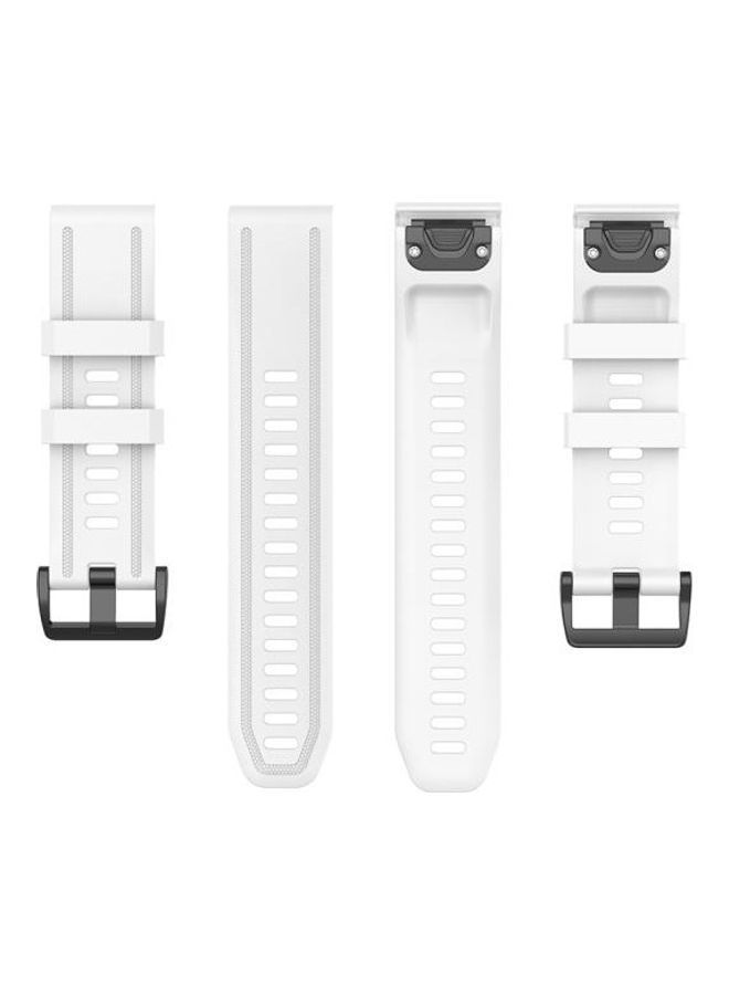 NIBEMINENT Replacement Band For Garmin White - Image 5