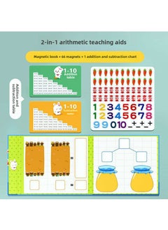 Kindergarten Math Enlightenment Toy for Addition and Subtraction Teacher recommended❤Teaching aids for addition and subtraction within 10 (2-6 years old)