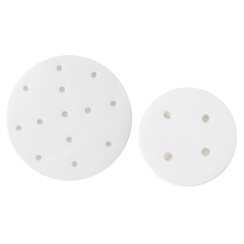 Disposable Perforated Steamer Paper Liners 200 Sheets 7 5cm 14cm Non Stick Baking Parchment - Image 2