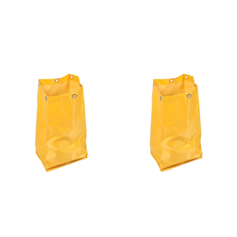 2 pcs Janitorial Cleaning Cart Bags Replacement Bag Housekeeping Cart - Image 2