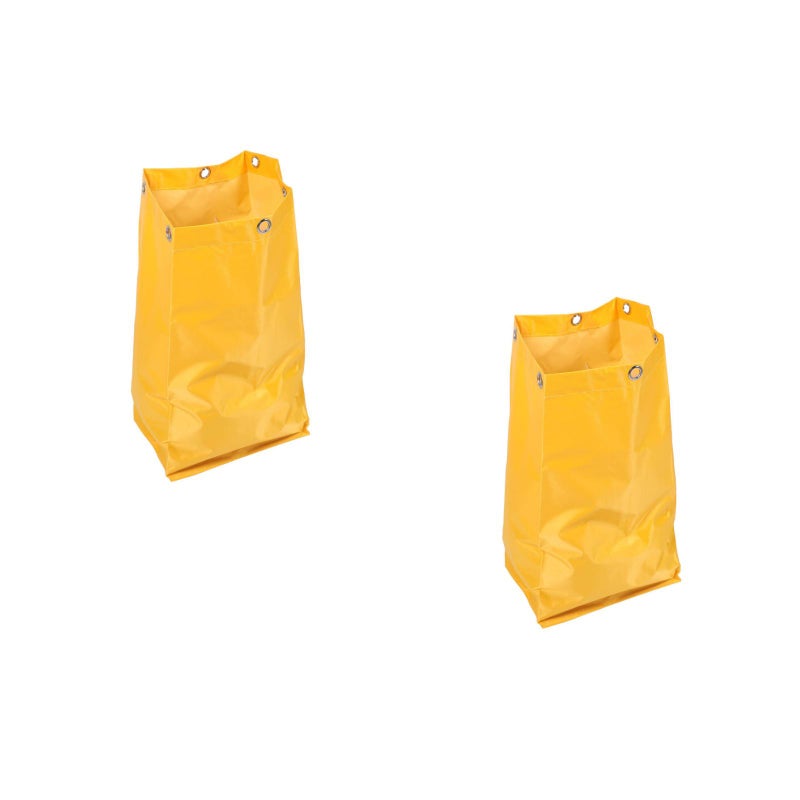2 pcs Janitorial Cleaning Cart Bags Replacement Bag Housekeeping Cart - Image 3