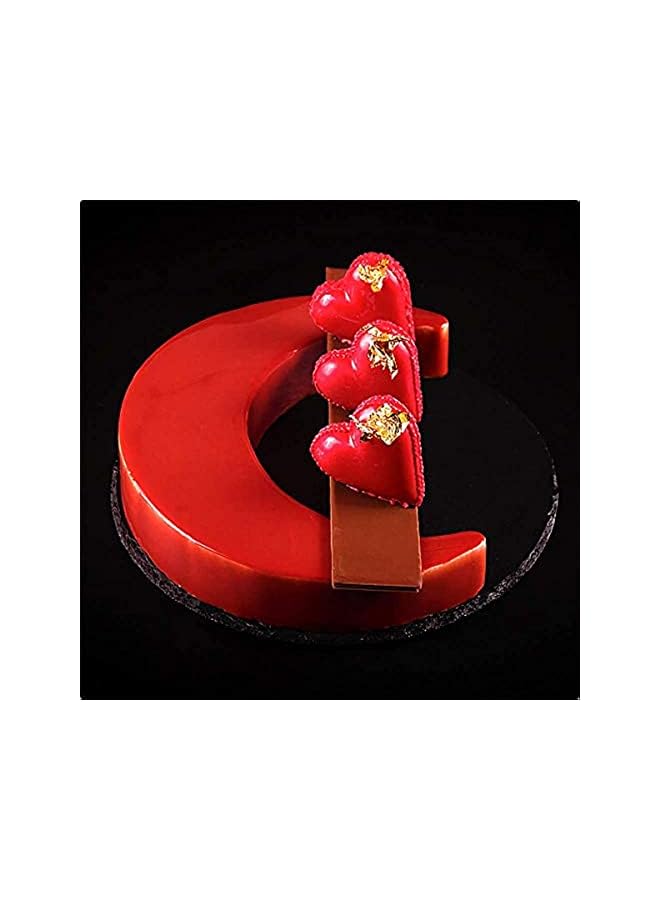 PROMASS Moon Shape Silicone Cake Mold, Crescent Moonlight Sonata Mousse Cake Pan Bread Pizza Baking Mold Kitchen Bakeware Tools - Image 5