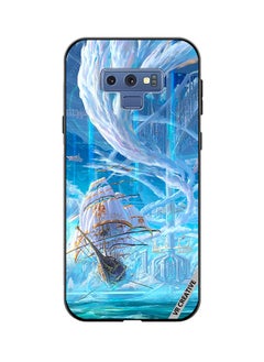 VR CREATIVE Protective Case Cover For Samsung Galaxy Note 9 Castle With Clouds Design Multicolour  - Image 1