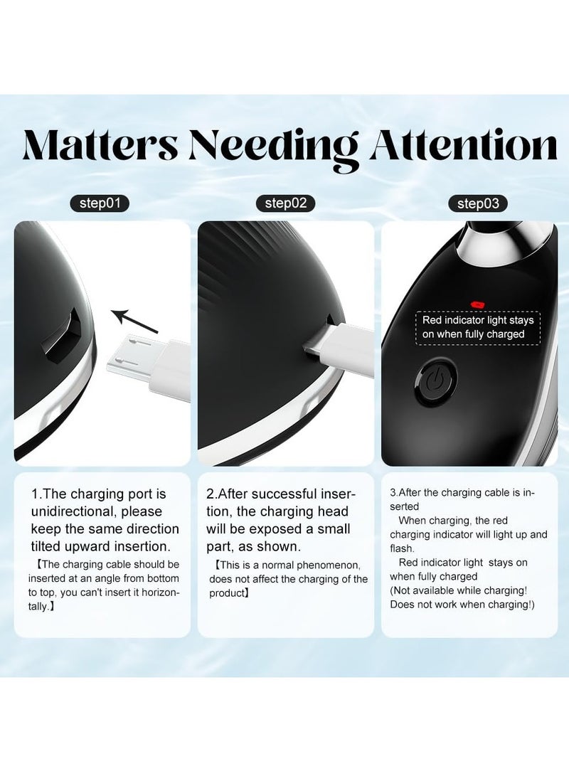 TIGER مدلك الرقبة والوجه، جهاز تدليك الوجه مع العلاج الحراري، أوضاع ألوان ثلاثية للعمل على العناية بالبشرة، أداة تشكيل الوجه للذقن المزدوجة، علاج مضاد للشيخوخة وشد البشرة - Image 2