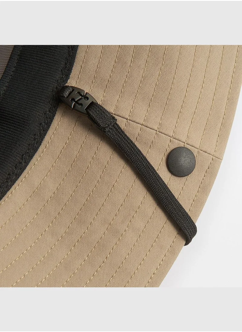 MUJI Water Repellent Sealing Taped Safari Hat