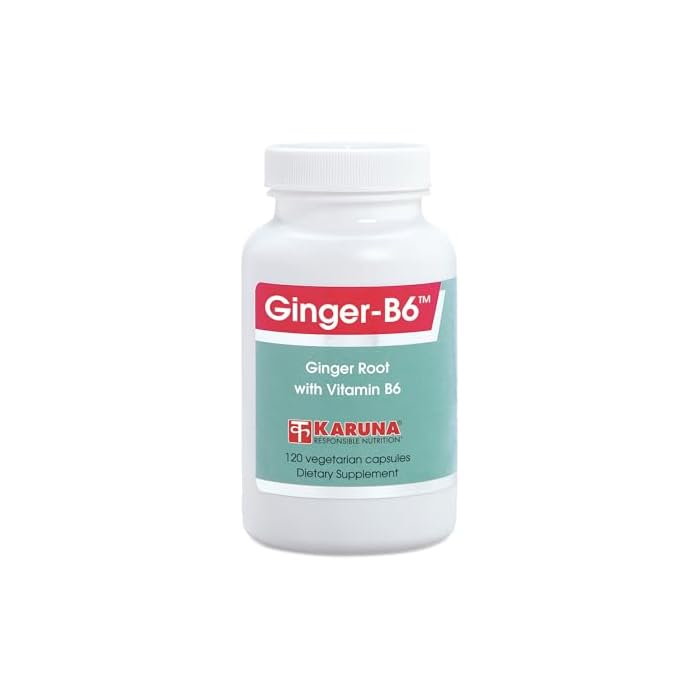 Karuna - Ginger-B6 120 caps [Health and Beauty] - Image 1