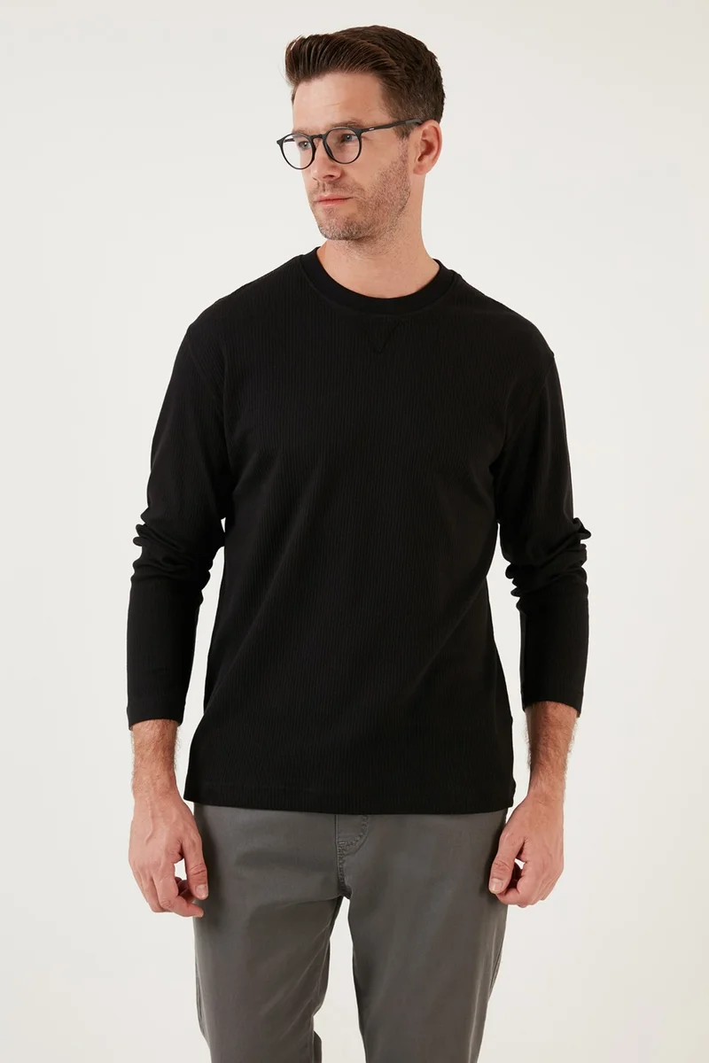 Buratti Cotton Crew Neck Regular Fit Sweat Men's Sweat 5905503