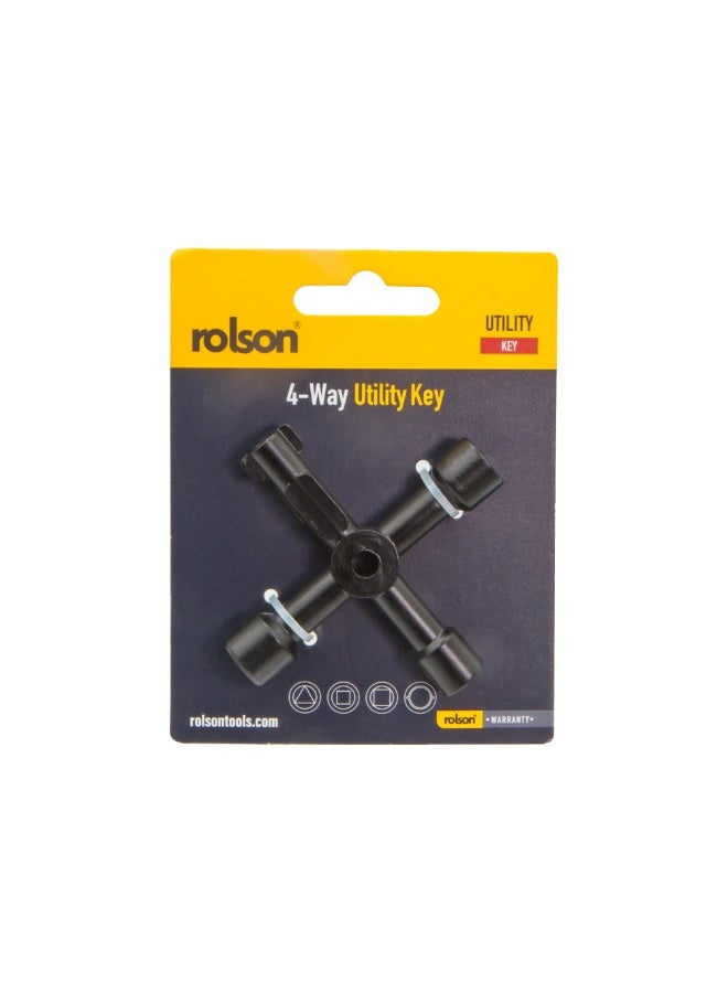 Rolson 22460 4 Way Service Utility Key - Image 2