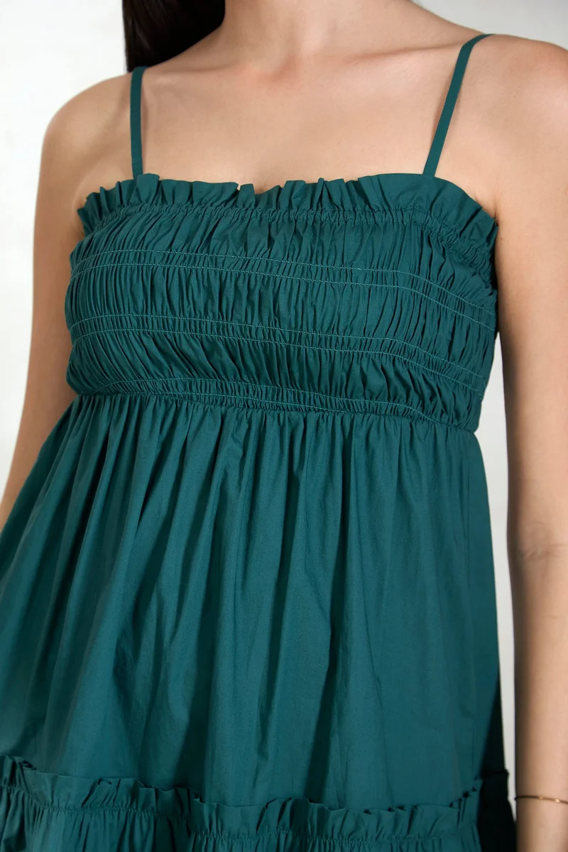 Virgio Tiered Cotton Dress