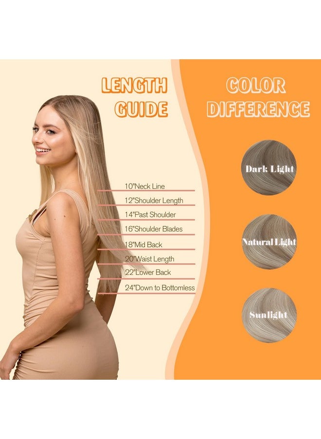Full Shine Full Shine Sew In Hair Extensions Real Human Hair 22 Inch Weft Extensions Real Remy Hair Color #2 Dark Brown Double Weft Full Head Set Straight Hair Weaves 105 Grams Hair Weft Bundles Straight Hair  - Image 5