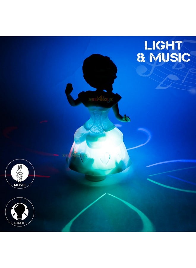 Zest 4 Toyz Musical Toys for Kids Dancing Doll Princess 360 Rotating Light & Sound Toy Bump and Go Action for 1 Year Old Baby Boys & Girls (Pack of 1) Random Colors - pzsku/Z1683F33AF10DE5701577Z/45/_/1737721424/48142589-3d56-4e24-9fae-8b912fe85eb8