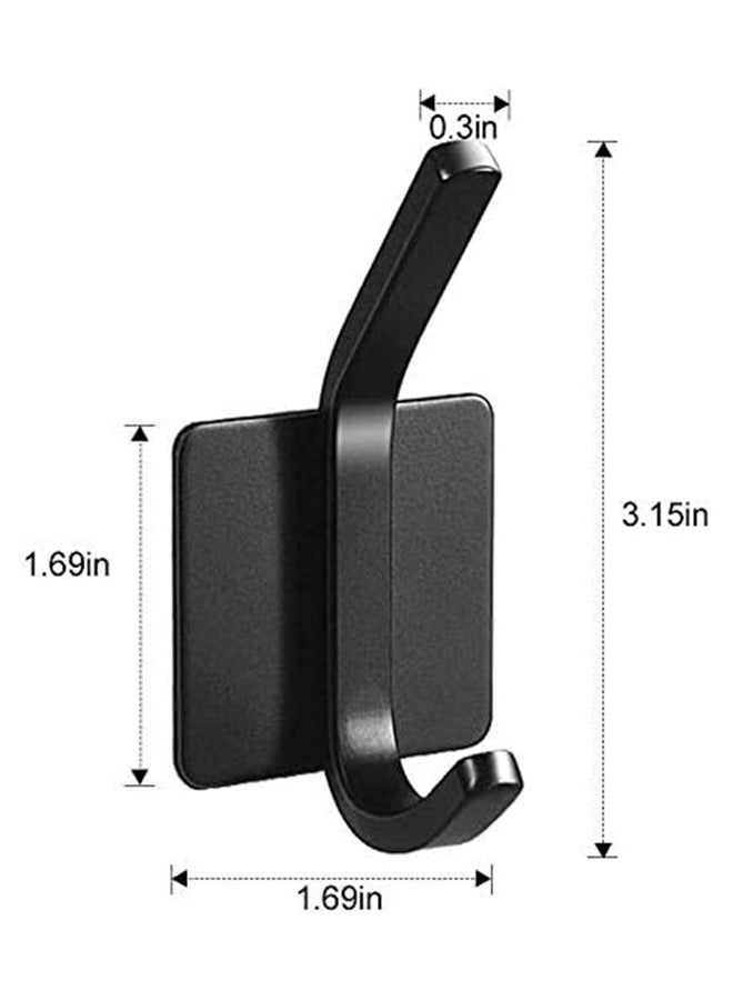 CityRiya-Long Adhesive Hook Self Adhesive Wall Hooks Heavy Duty Waterproof Adhesive Hooks for Hanging Towel Holder Coat Hooks Wall Mounted for Bathroom Kitchen  - Image 4