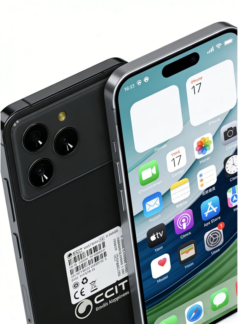 CCIT NOTE70 Pro 5G Smartphone, 7.2" Display, 8GB RAM, 256GB Storage, 5000mAh Battery - Black - Image 3