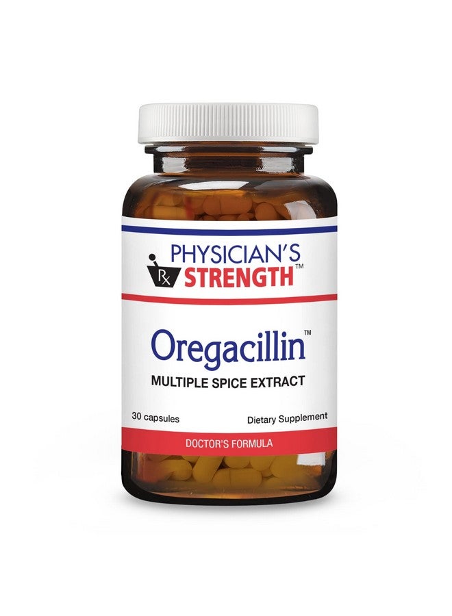 Physician's Strength Oregacillin - 30 Capsules - Multiple Spice Extract - Respiratory Health Support - 30 Servings - Image 1