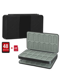 MIXDE 48 Game Card Case Compatible for Nintendo Switch OLED 2021/Switch/Switch lite  48 Game Holder Cartridge Compatible for Switch Game Cards  Compact   Portable Game Storage Box  - Image 1