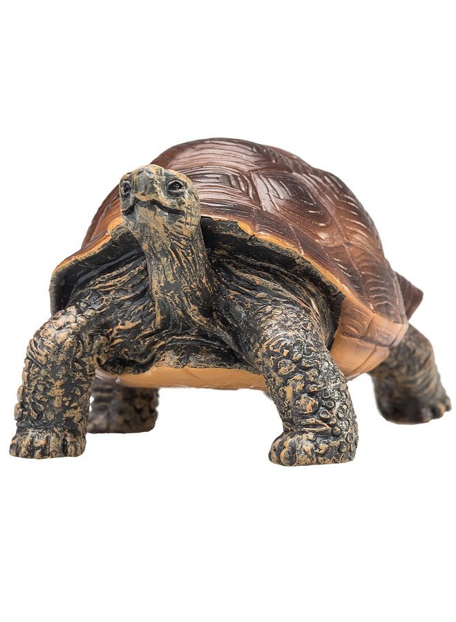 موجو لعبة السلحفاة العملاقة الواقعية للحياة البرية الدولية، نسخة طبق الأصل من تمثال مرسومة يدويًا - Image 2
