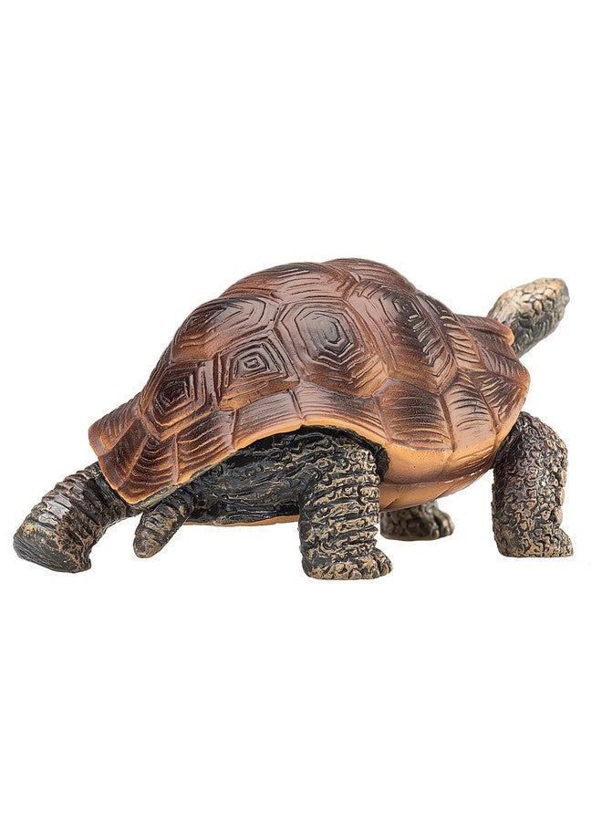 موجو لعبة السلحفاة العملاقة الواقعية للحياة البرية الدولية، نسخة طبق الأصل من تمثال مرسومة يدويًا - Image 4