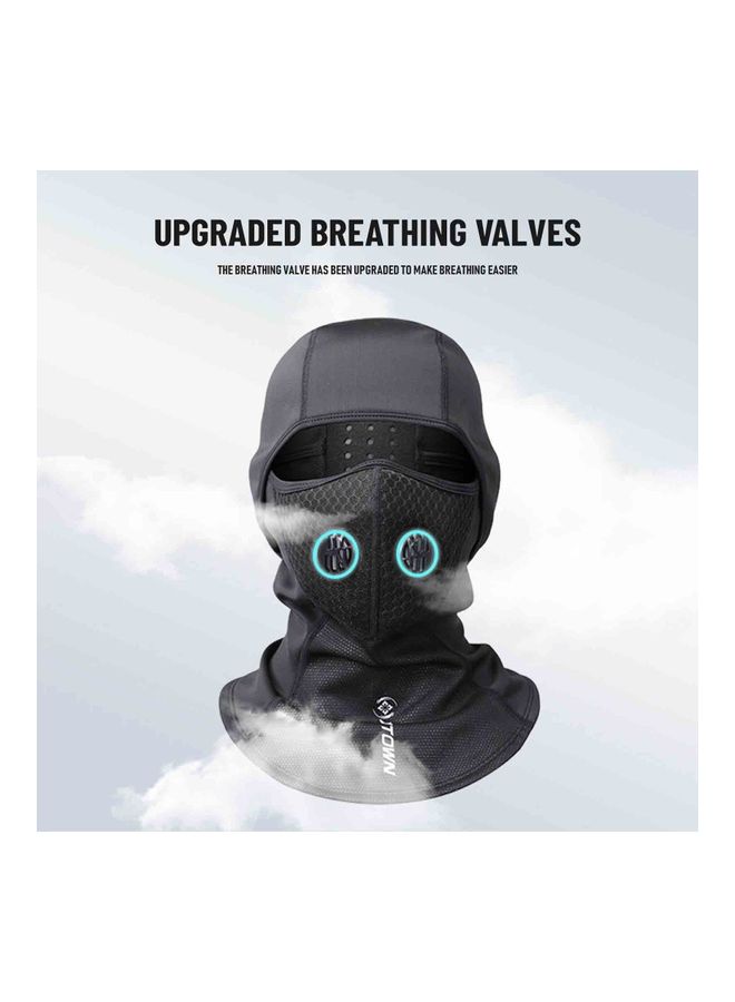 NIBEMINENT Balaclava Cycling Cap With Breathing Valve  - Image 4