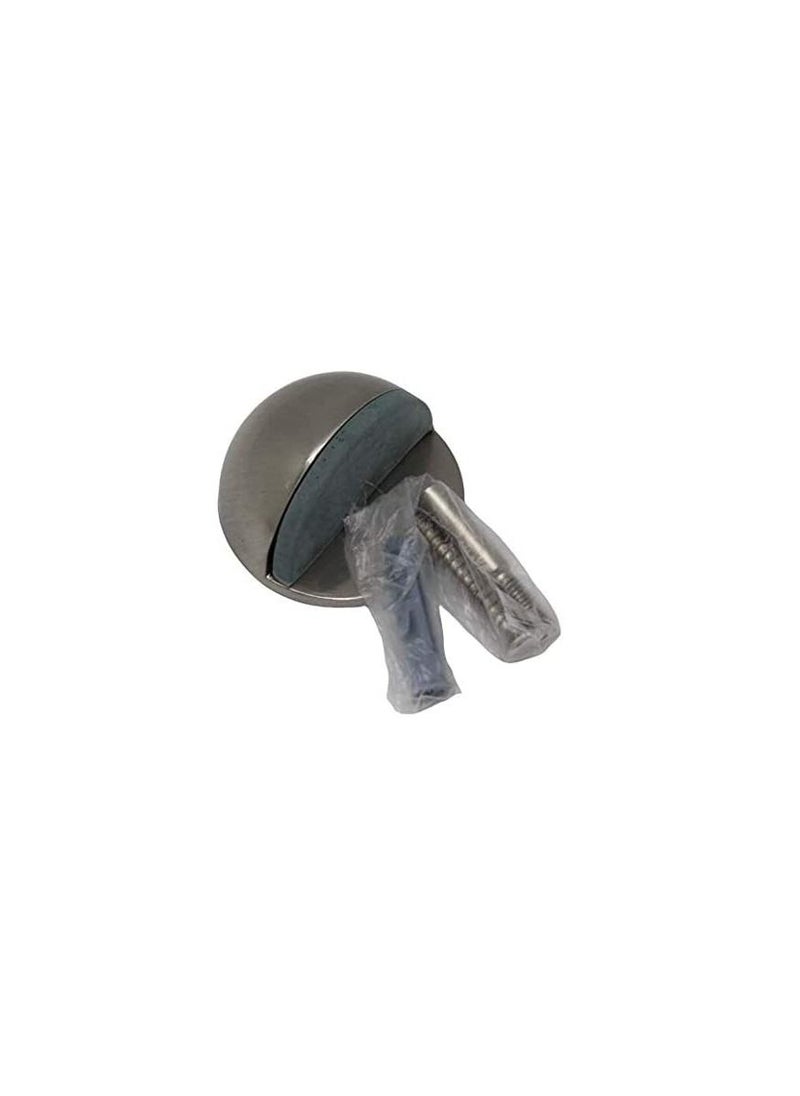 ROBUSTLINE Robustline Door Stopper | Half Round Floor Mount | Heavy Duty Stainless Steel Finish  - Image 2