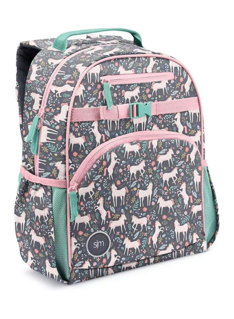 SIJINIAO Backpack, suitable for girls and boys, kindergarten and elementary school children - Image 1