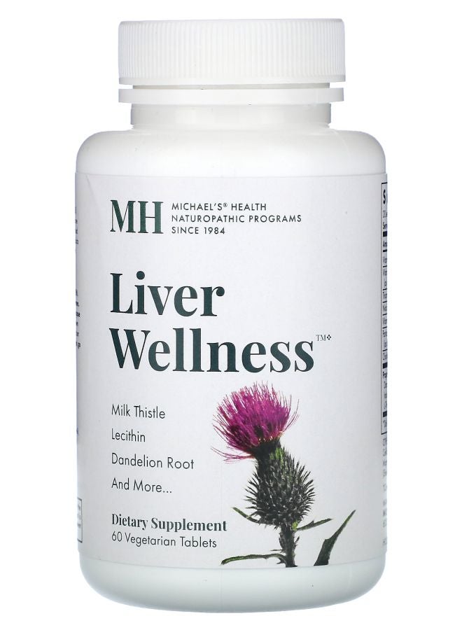 Michael's Naturopathic Liver Wellness 60 Vegetarian Tablets