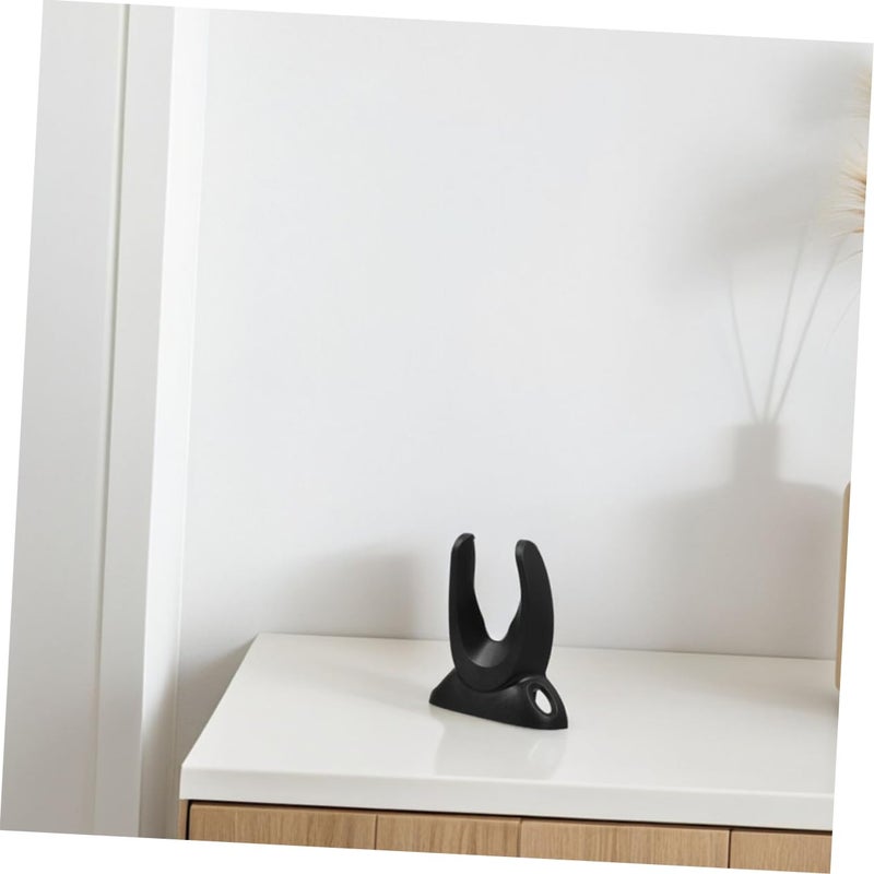 2 Pcs Black Handheld Scanner Stand Bracket Desk Mount Rack For Retail Stores - Image 5