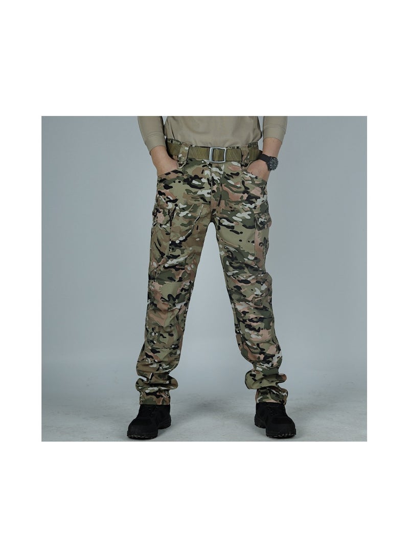 Loquat Men Tactical Pants, Special Forces Camouflage Training Pants Multicolour 