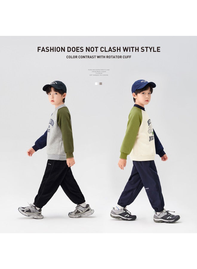 Zuoxi kids' Fleece-lined Hoodies - Thick Bubble Fleece Winter & Autumn Warm Sporty Children's Trendy Outfits - Image 4