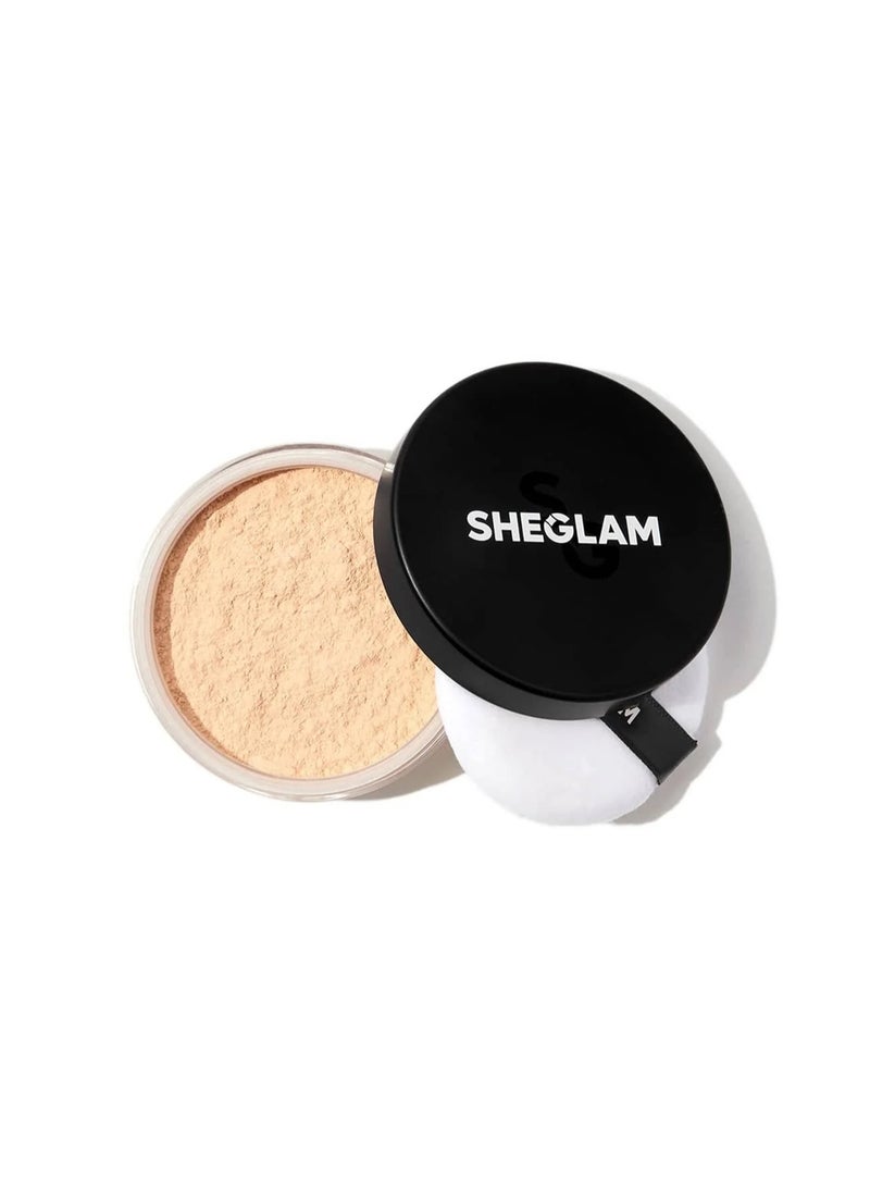 SHEGLAM Baked Glow Setting Powder - Cappuccino Beige - Image 1