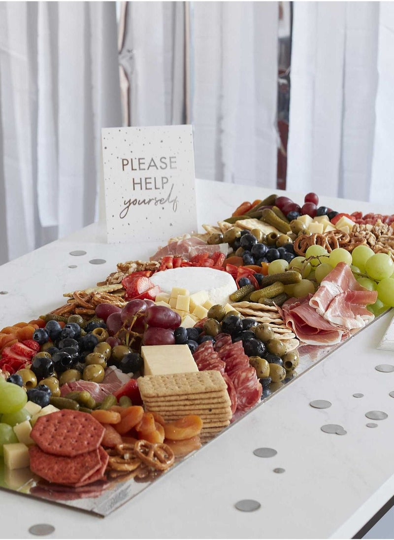 Ginger Ray Grazing Board - Silver - Image 2