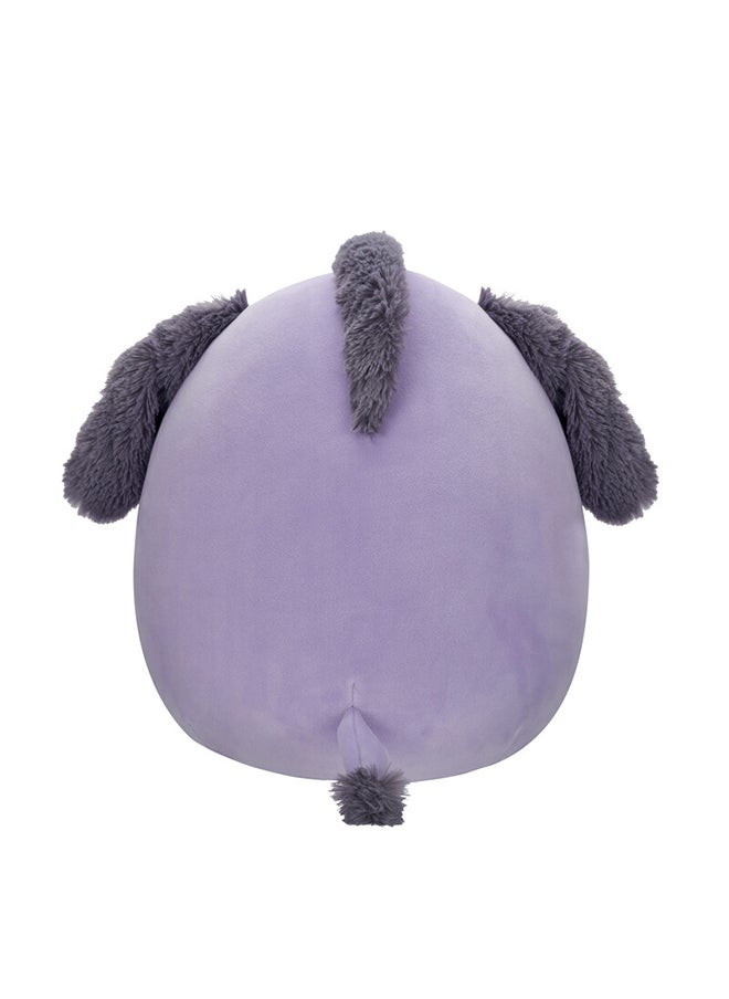 Squishmallows Medium Plush 12 inch Deacon Purple Donkey with Tie-Dye Belly Officially Licensed Kellytoy Plush Toy Colorful Soft Gift for Kids Girls & Boys Washable Squishy Stuff Toy Multicolor All Age  - Image 2