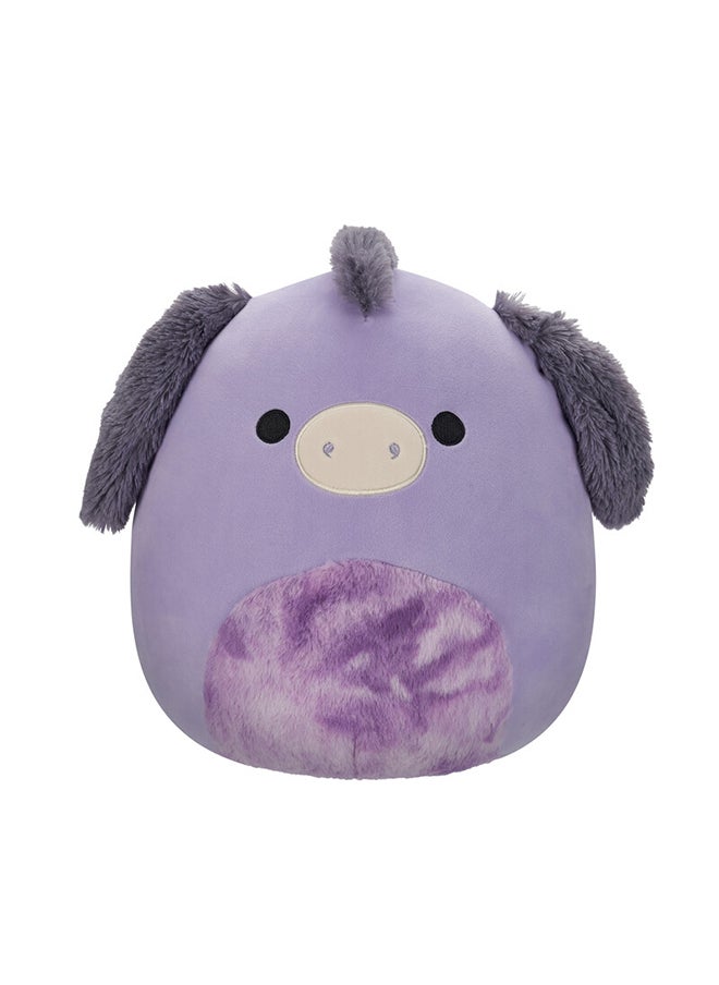 Squishmallows Medium Plush 12 inch Deacon Purple Donkey with Tie-Dye Belly Officially Licensed Kellytoy Plush Toy Colorful Soft Gift for Kids Girls & Boys Washable Squishy Stuff Toy Multicolor All Age  - Image 5