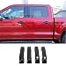 ERIDANUS for 2021 2022 2023 2024 Ford F150 Exterior Door Handle Deocr Cover Trim Bezels with Smart Keyhole Glossy Black ABS 4 PCS - Image 2