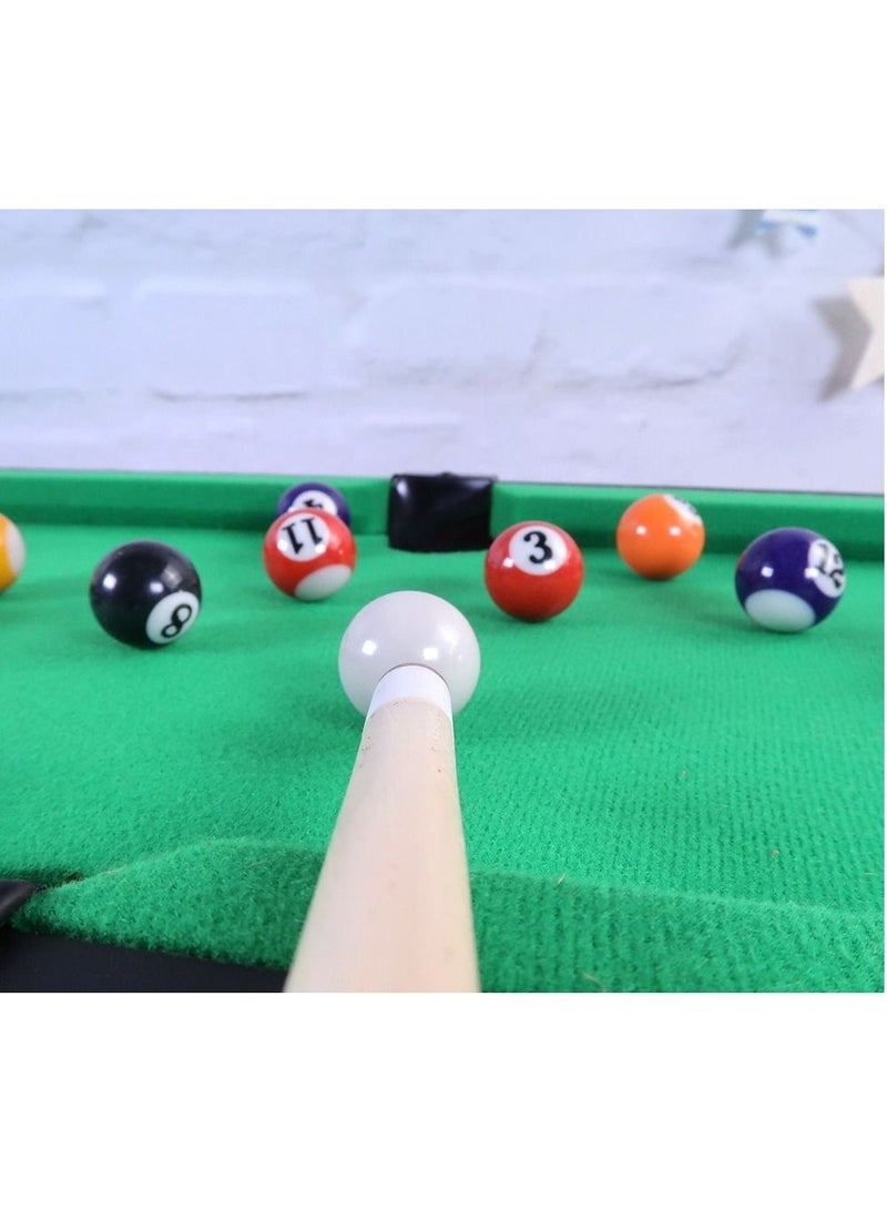 Mini Wooden Billiard Pool Table Size 49.5x28.5x16cm - Image 3