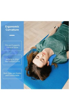 Y&D Neck Stretcher for Pain Relief, and Shoulder Relaxer, Cervical Traction Device Pillow Relief Spine Alignment, Chiropractic with Acupressure Point  - Image 3