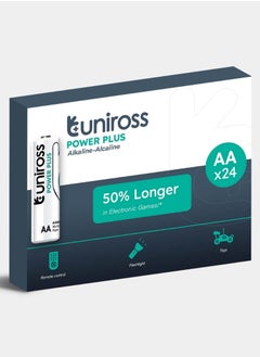 Uniross Uniross LR6 AA Power Plus Alkaline Battery (Box 24)  - Image 1