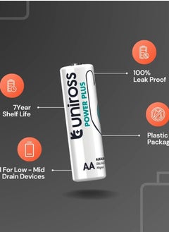 Uniross Uniross LR6 AA Power Plus Alkaline Battery (Box 24)  - Image 2