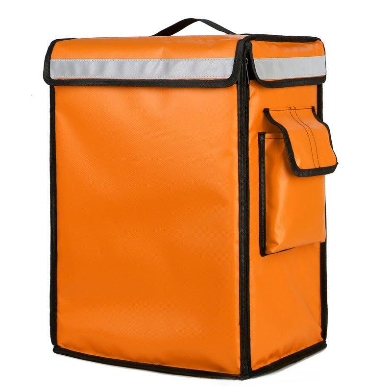 42L Insulated Delivery Backpack, Thermal Cooler, Waterproof Orange