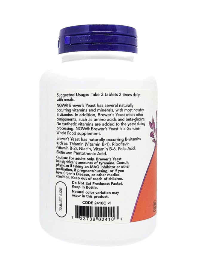 now Brewer's Yeast 650 mg Tablets 200's - Image 4