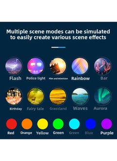 General 56cm Live LIGHT Fill LIGHT Colorful RGB LIGHT RING LIGHT 22 Inch RING LIGHT Fill LIGHT Anchor Beauty LIGHT-Specifications:22 Inch RGB  - Image 5
