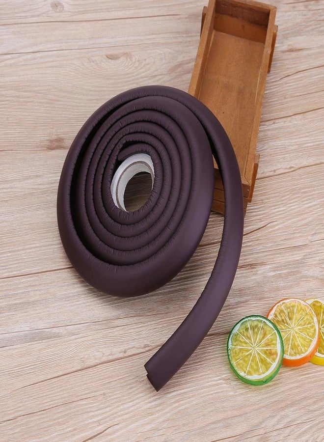Mockery 2M Baby Safety Table Desk Edge Corner Cushion Guard Strip Softener Bumper Protector, Soft Baby Proofing Corner Guards Safe Edge Corner Protector (Brown) - Image 3