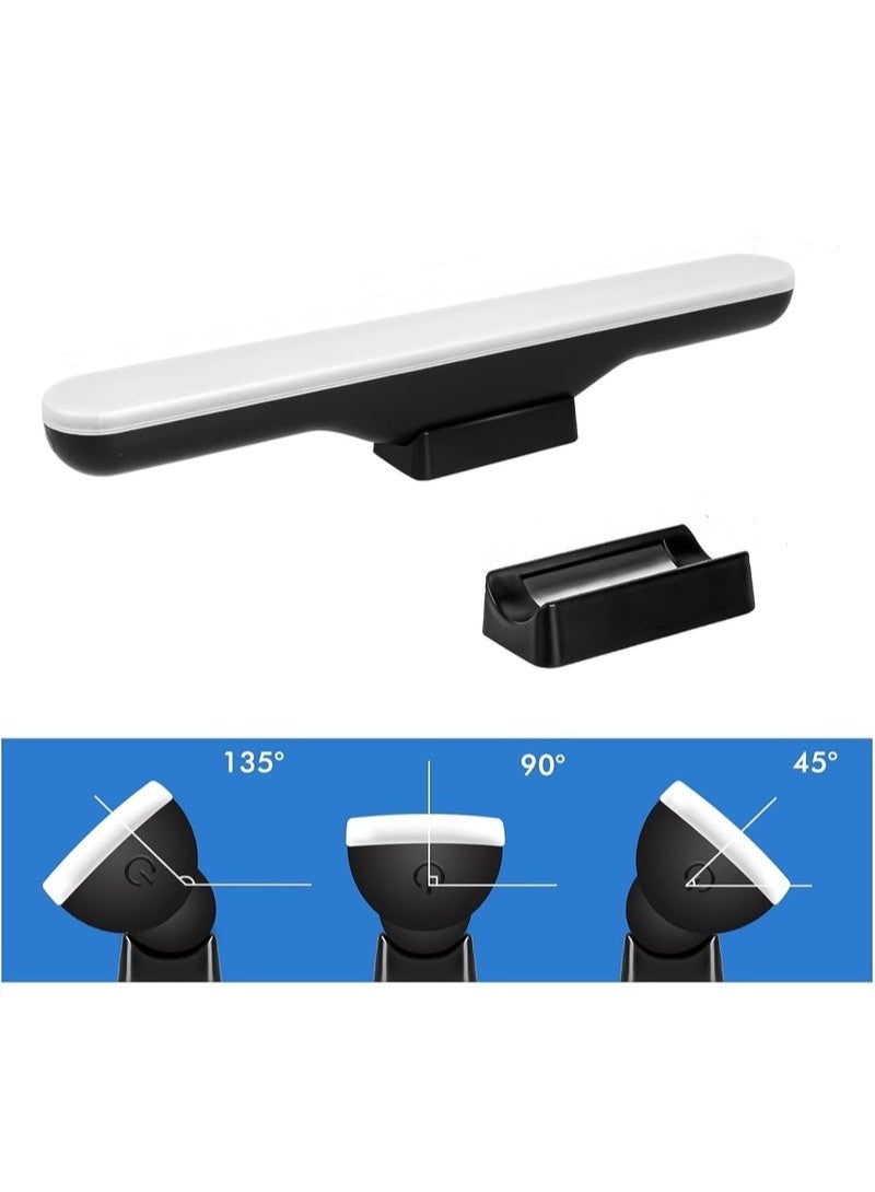 DENX Under Cabinet LED Light Bar DX2342 – Magnetic Cordless Lamp with Touch Control, 3-Color Dimmable Lighting, USB Rechargeable, Portable Battery Powered Light for Bedroom, Reading, Car & Emergency - Image 1