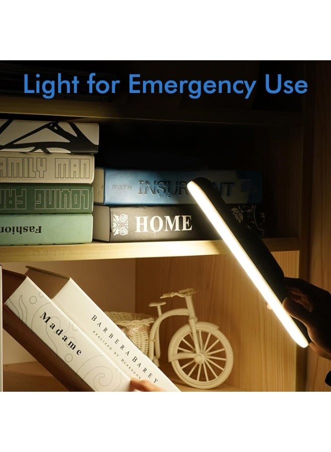 DENX Under Cabinet LED Light Bar DX2342 – Magnetic Cordless Lamp with Touch Control, 3-Color Dimmable Lighting, USB Rechargeable, Portable Battery Powered Light for Bedroom, Reading, Car & Emergency - Image 4