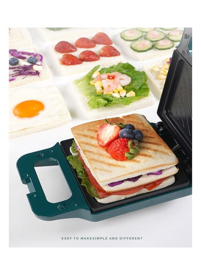 Captaintech Electric Sandwich Maker 650.0 W PSZHkc08 Green - Image 2