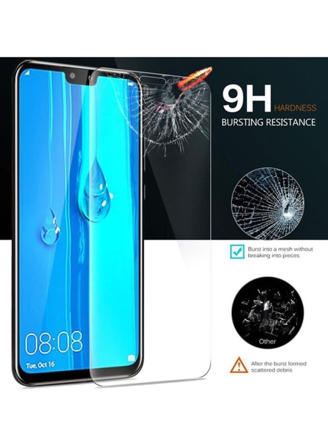 Tempered Glass Screen Protector For Huawei Y9 2019 6.9-Inch Clear - Image 2