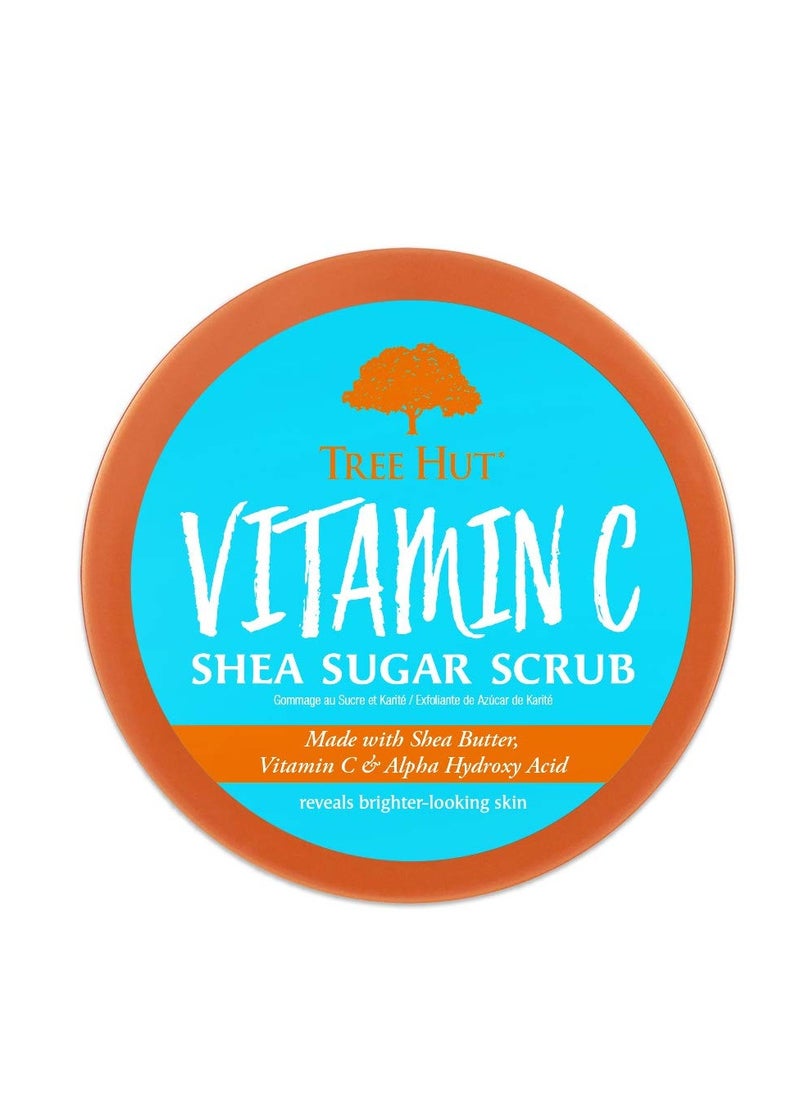 Tree Hut Tree Hut Vitamin C Shea Sugar Scrub, 18 oz, Ultra Hydrating and Exfoliating Scrub for Nourishing Essential Body Care  - Image 2