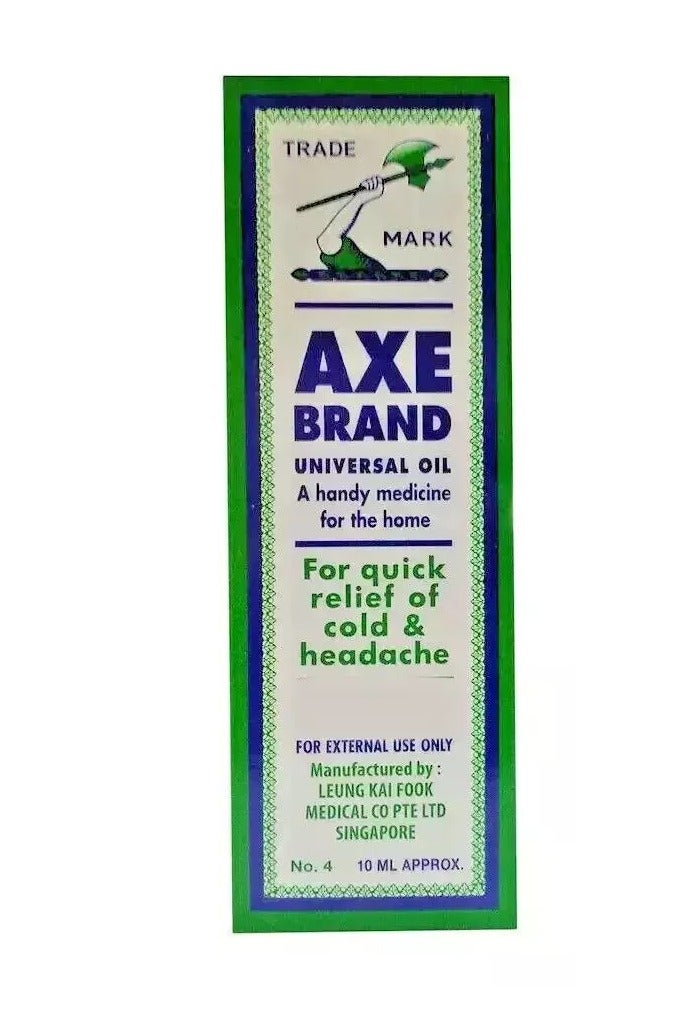 Axe Universal Oil for Quick Relief Of Cold & Headache 10ml (Pack of 6) - Image 3